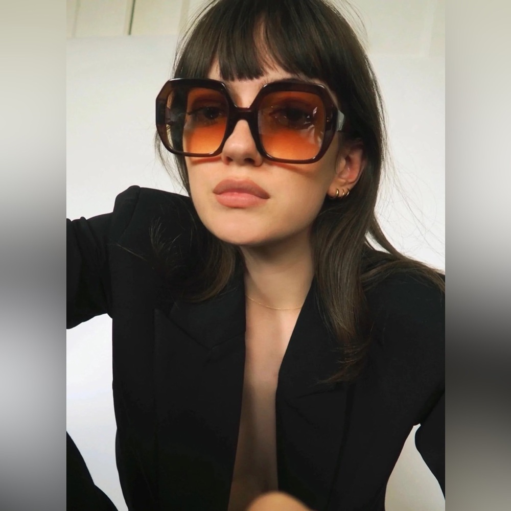 APERÇU LAURENCE SUNGLASSES IN CHOCOLAT